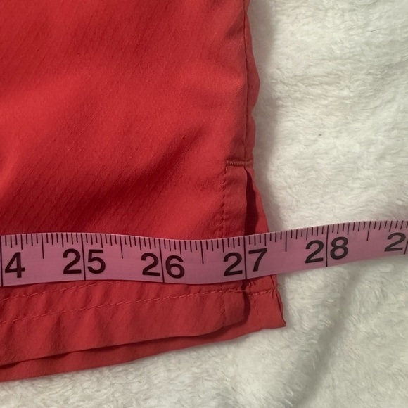 Columbia Red Casual Button Down Shirt Short Sleeves - Picture 10 of 15